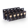 Лампа светодиодная филаментная Black Filament 8Вт A60 грушевидная 2700К тепл. бел. E27 740лм GAUSS 1
