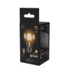 Лампа светодиодная филаментная Black Filament 8Вт A60 грушевидная 2700К тепл. бел. E27 740лм GAUSS 1