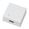 Розетка компьютерная + телефонная 2-м ОП RJ45 + RJ11 UTP неэкранир. комбинир. REXANT 03-0120