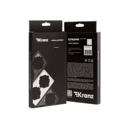 Рамка 2-м STRONG MIELE антрацит Kranz KR-78-0752-5