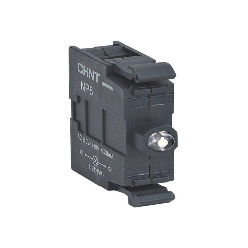 Элемент светодиодный для NP8 AC 110-230В (R) бел. CHINT 667538