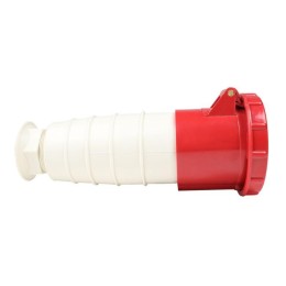 Розетка кабельная 235 63А 380AC 3P+PE+N 6ч IP67 КЭАЗ 222764