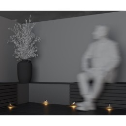 Светильник Flash 1Вт 3000К IP67 встраив. Maytoni O044DL-L1S3K