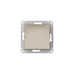 Выключатель 1-кл. AtlasDesign (сх. 1) 10AX быстрозажим. клем. механизм шампань SE ATN000511S