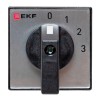 Переключатель кулачковый ПК-1-103 3п 10А "0-1-2-3" IP65 EKF pk-1-103-10-65
