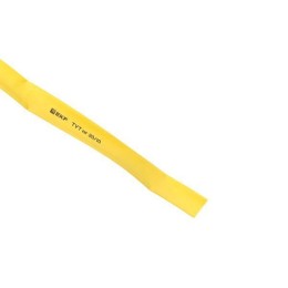 Трубка термоусадочная ТУТ нг 20/10 желт. (уп.100м) EKF tut-20-y