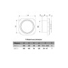 Вентилятор вытяжной осевой с обратным клапаном D 100 ERA DISC 4C