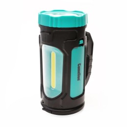 Фонарь аккумуляторный LED51527 3Вт 1LED+COB 4 режима Type C 3хLR03 пластик. черн./зел. Camelion 1513