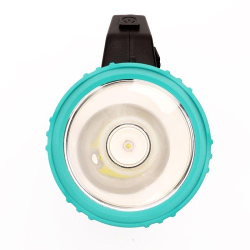 Фонарь аккумуляторный LED51527 3Вт 1LED+COB 4 режима Type C 3хLR03 пластик. черн./зел. Camelion 1513