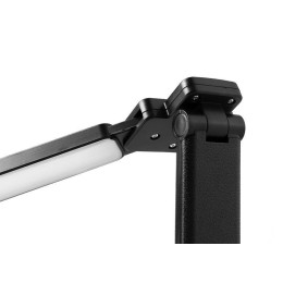 Светильник светодиодный настольный UF-819 C02 12Вт 6000К 3ур. яркости 2 плафона кожа черн. Ultraflas