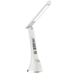 Светильник светодиодный настольный UF-821 C01 7Вт дисплей смена цвет. темп кожа бел. Ultraflash 1517