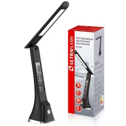Светильник светодиодный настольный UF-821 C02 7Вт дисплей смена цвет. темп кожа черн. Ultraflash 151