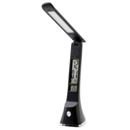 Светильник светодиодный настольный UF-821 C02 7Вт дисплей смена цвет. темп кожа черн. Ultraflash 151