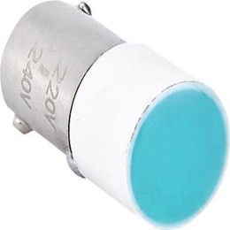 Лампа BA9s для NP2 AC/DC220В (LED) (R) син. CHINT 576741