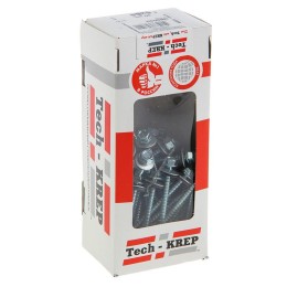 Саморез усиленный КР ZP сверло 4.8х64 (коробка с окном) (уп.30шт) Tech-Krep PRO/Zitar 112028