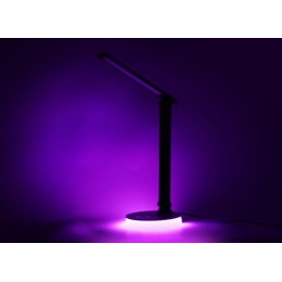 Светильник светодиодный настольный UF-822 C02 7Вт димм. 3 цвет. темп. RGB ночник черн. Ultraflash 15