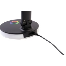 Светильник светодиодный настольный UF-822 C02 7Вт димм. 3 цвет. темп. RGB ночник черн. Ultraflash 15