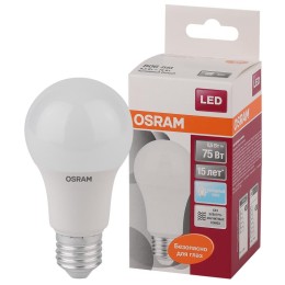 Лампа светодиодная LED Star Classic A 75 8.5W/840 8.5Вт грушевидная матовая 4000К нейтр. бел. E27 80