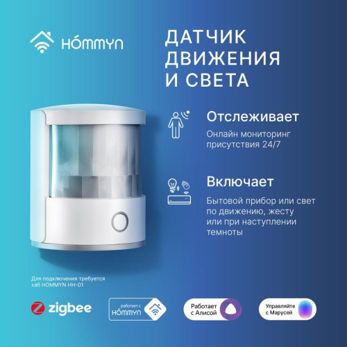 Сенсор движения и света MS-21-Z HOMMYN НС-1115596