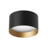 Светильник светодиодный SP-BISCOTTO-R140-15W Warm3300-MIX BK-GD 80deg 230В IP54 15Вт 3300К метал. Ar