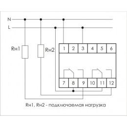 Реле времени PCR-515 2х8А 230В 2перекл. IP20 задержка включ. монтаж на DIN-рейке F&F EA02.001.006