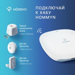 Манипулятор шарового крана электрический WZB400W HOMMYN НС-1587116