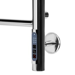 Полотенцесушитель Pino black П16 500х800 электро встроен. диммер Royal Thermo НС-1434022