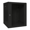 Шкаф настенный TERACOM PRO 19дюйм 15U 600х600мм дверь стеклян. с замком-ручкой черн. EKF TRP-WLL-156