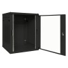 Шкаф настенный TERACOM PRO 19дюйм 15U 600х600мм дверь стеклян. с замком-ручкой черн. EKF TRP-WLL-156