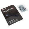 Блок PDU TERACOM PRO 19дюйм 1U 10А 250В 7-м Schuko с выкл. без шнура питания вх. разъем C14 алюм. че