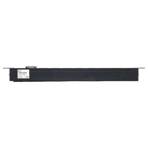 Блок PDU TERACOM PRO 19дюйм 1U 10А 250В 7-м Schuko с выкл. без шнура питания вх. разъем C14 алюм. че