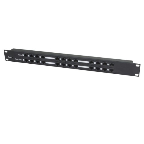 Инжектор PoE пассивный Midspan-12/P Fast Ethernet на 12 портов OSNOVO 11230