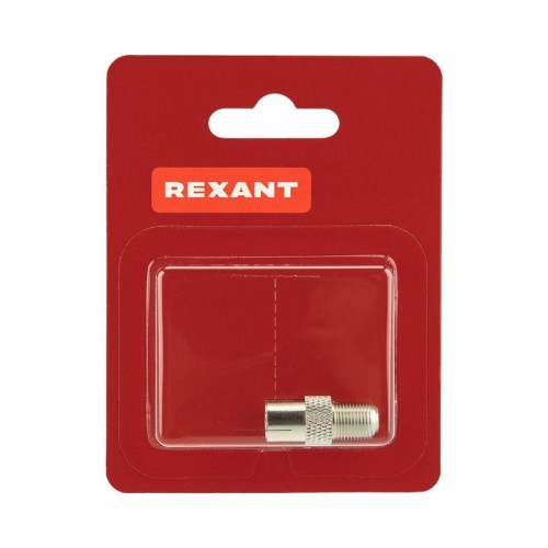 Переходник антенный гнездо F-гнездо TV блист. Rexant 06-0024-A