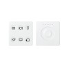Комплект выключателя 6-кл. сенсорн. + регулятор Т3 KNX; RJ12 бел. Simon82 Sense 8400675-030