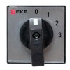 Переключатель кулачковый ПК-1-103 3п 25А "0-1-2-3" IP65 EKF pk-1-103-25-65