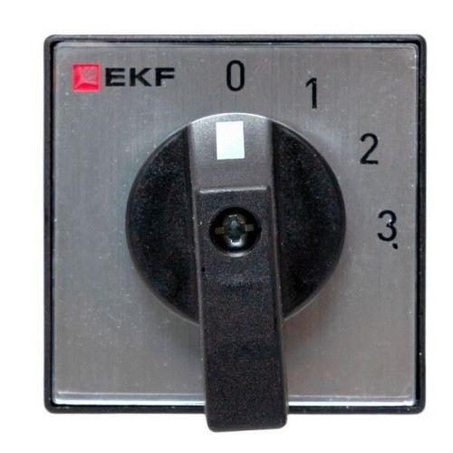 Переключатель кулачковый ПК-1-103 3п 25А "0-1-2-3" IP65 EKF pk-1-103-25-65