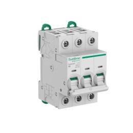 Выключатель автоматический 3п C 2А 6кА Systeme9 400В SE S9F22302