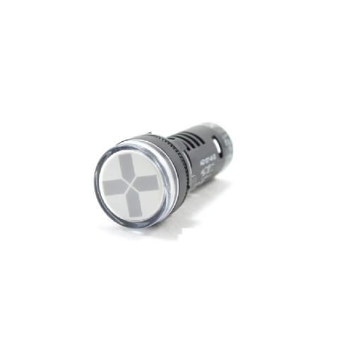 Индикатор двухцветный сегментный OptiSignal Compact D22 С7-2L-F34 красн./зел. 110В AC/DC КЭАЗ 362169