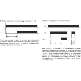 Реле времени RV-01 230В 16А задержка включ. 1..1200с 1перекл. IP20 монтаж на DIN-рейке F&F EA02.001.