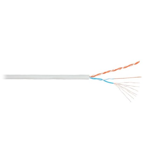 Кабель U/UTP кат.5 (класс D) 2 пары 24 AWG (7х0.192мм) 100МГц МЖ BC чистая медь внутр. LSZH нг(А)-HF