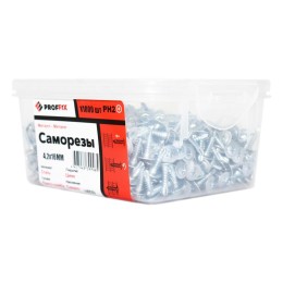 Саморез СММ 4.2х16 наконечник сверло усилен. (TWN) (контейнер) (уп.1000шт) Tech-Krep PRO/Zitar 14653