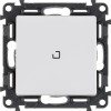 Выключатель 1-кл. СП Valena Life 10А IP20 250В 10AX с подсветкой с лицев. панелью механизм бел. Leg
