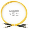 Шнур оптический FOP(d)-9-FC-ST-1m duplex FC-ST 9/125 sm 1м LSZH Cabeus 7499c