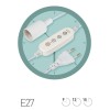 Светильник для растений FITO-Time Holder под лампу Е27 с проводом 1.5м и таймером для фитоламп Эра Б