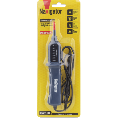 Индикатор напряжения контактный NMT-Ink01-400V NAVIGATOR 93236