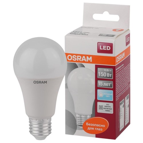Лампа светодиодная LED Star Classic A 150 13W/840 13Вт грушевидная матовая 4000К нейтр. бел. E27 152
