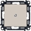 Выключатель 1-кл. СП Valena Life 10А IP20 250В 10AX с подсветкой с лицев. панелью механизм сл. кость
