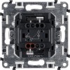Выключатель 1-кл. СП Valena Life 10А IP20 250В 10AX с подсветкой с лицев. панелью механизм сл. кость