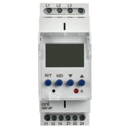 Реле фаз ORF-SP 3ф. 2 конт. 130-650В AC ONI ORF-SP-130-650VAC