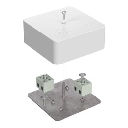 Коробка огнестойкая для кабель-канала 40-0450-FR2.5-4 Е15-Е120 75х75х30 Промрукав 40-0450-FR2.5-4